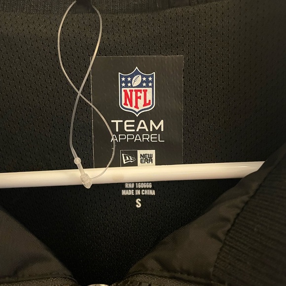 New Era Pittsburg Steelers NFL Team Apparel Zip Up Jacket Size Small - Picture 5 of 6